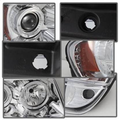 Spyder Jeep Grand Cherokee 99-04 Projector Headlights LED Halo LED Chrm - PRO-YD-JGC99-HL-C 5011152