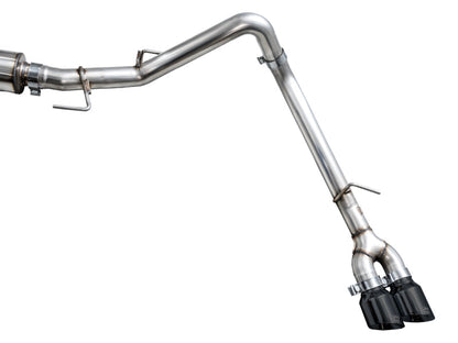 AWE Tuning AWE 0FG Exhaust for 3rd Gen Toyota Tundra - Dual Diamond Black Tips 3015-33063