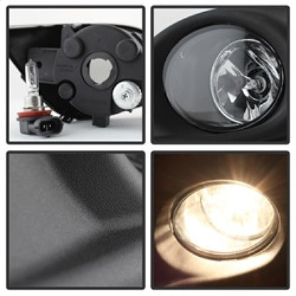 Spyder Nissan Altima 2013-2015 4dr. OEM Fog Lights w/Switch Clear FL-NA13-C 5077813