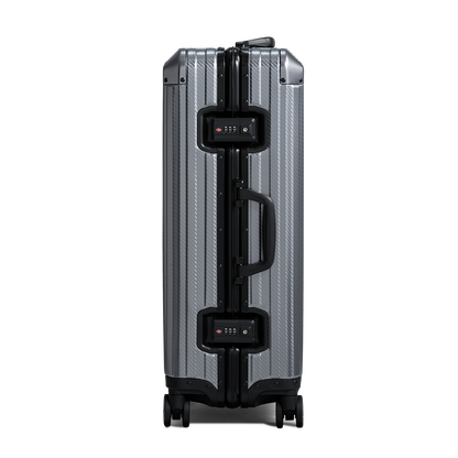 TREVA Aluminum Suitcase Gunmetal