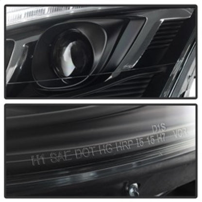 Spyder Mercedes W221 S Class 07-09 Headlights - HID Model Only - Black PRO-YD-MBW22107-HID-DRL-BK 5083890