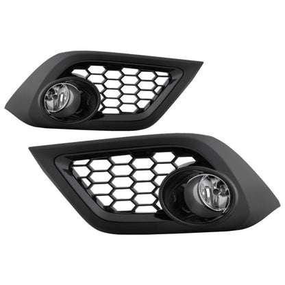 Spyder Toyota Corolla 17 iM Models / Scion 16 iM Models OEM Style Fog Lights w/OEM Fit Switch- Clear 5086372