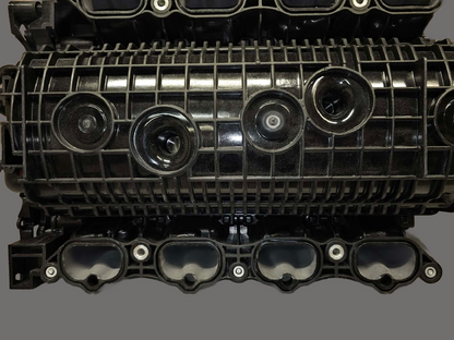 AMR Ported 2021 mustang GT Manifold (Polished Black Finish Runners)