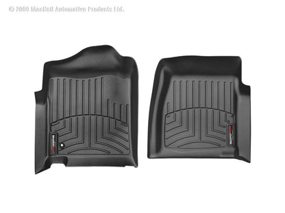 WeatherTech 01-06* Sierra Silverado 2500/3500 Standard Cab Classic Front FloorLiner - Black