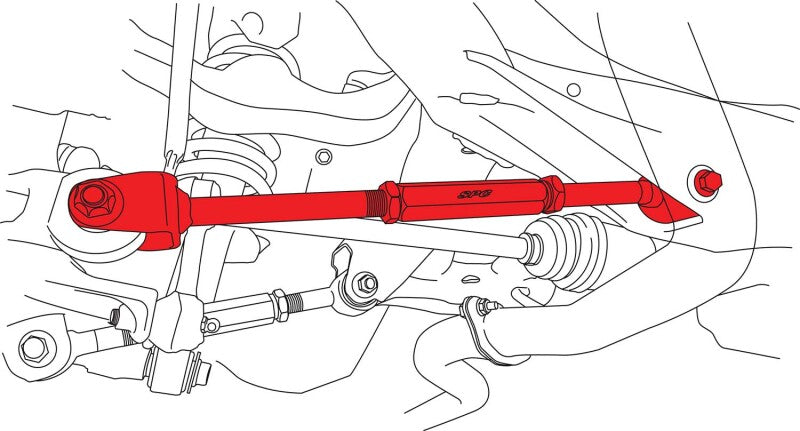 SPC Performance 00-09 Subaru Outback Rear Adjustable Toe Arm