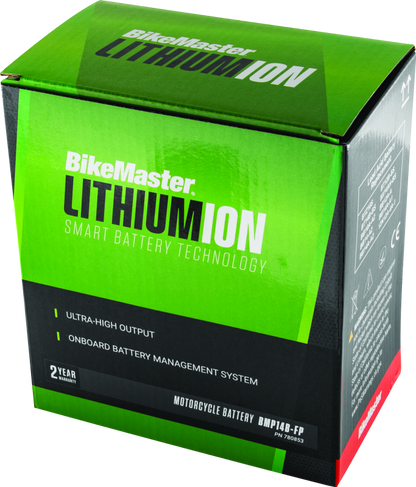 BikeMaster Lithium Ion 2.0 Battery BMP14B-FP 780853