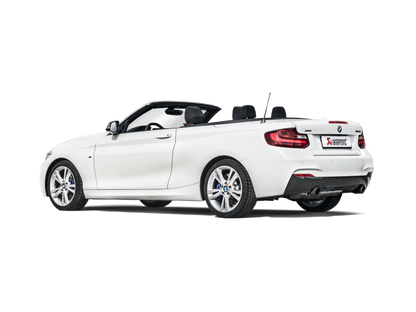 Akrapovic 16-17 BMW M240i (F22 F23) Evolution Line Cat Back (SS) w/ Carbon Tips (Req. Link Pipe) MTP-BM/SS/4H