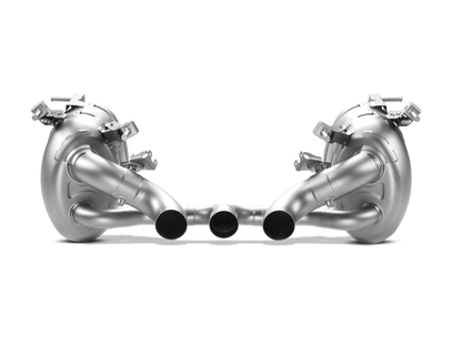 Akrapovic 10-15 Ferrari 458 Italia/458 Spyder Slip-On Line (Titanium) w/ Carbon Tips MTP-FE458H