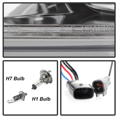Spyder Signature Ford F150 18-19 (Halogen Model) Proj. Headlights - Chrome (PRO-YD-FF15018-LBSEQ-C) 5086631