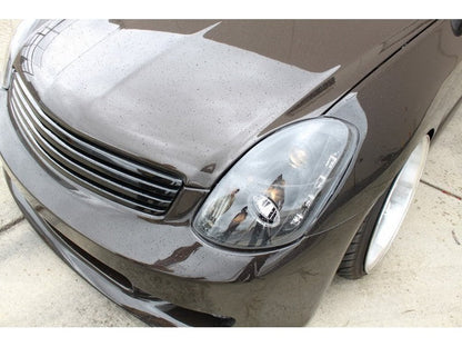 Spyder Infiniti G35 03-04 4DR Projector Halogen - LED Halo DRL Blk High H4 PRO-YD-IG35034D-DRL-BK 5031747