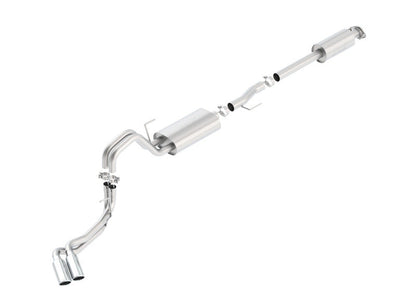 Borla 15-16 Ford F-150 3.5L EcoBoost Ext. Cab Std. Bed Catback Exhaust Touring Truck Side Exit 140617