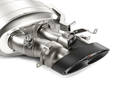 Akrapovic 14-17 Audi RS6 Avant (C7) Evolution Line Cat Back (Titanium) w/ Carbon Tips S-AU/TI/3H