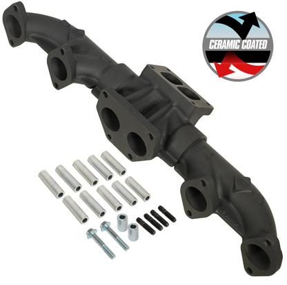 BD Diesel Pre-2002 ISX / Cummins Signature 600 ISX T6 Ceramic Coated Exhaust Manifold 1048006