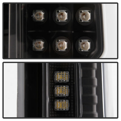 Spyder Chevy Silverado 19-20 LED Tail Light Black ALT-YD-CS19HAL-BK 5087256