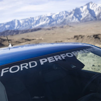 Ford Racing Ford Performance Ranger Windshield Banner - Silver M-1820-RGS
