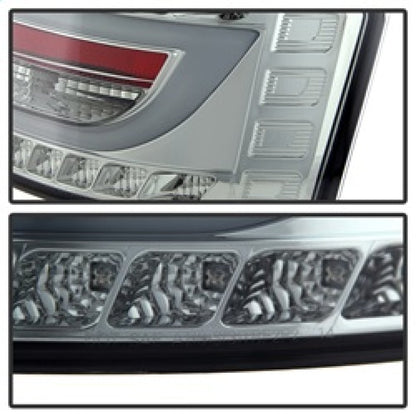 Spyder Audi A6 05-08 4Dr Sedan Only Light Bar LED Tail Lights Smke ALT-YD-AA605V2-LBLED-SM 5080776