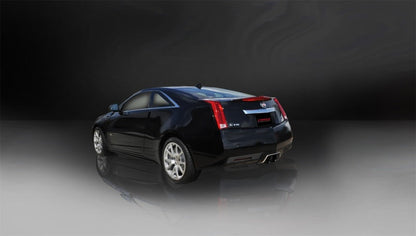 Corsa Performance 11-13 Cadillac CTS Coupe V 6.2L V8 Black Sport Axle-Back Exhaust