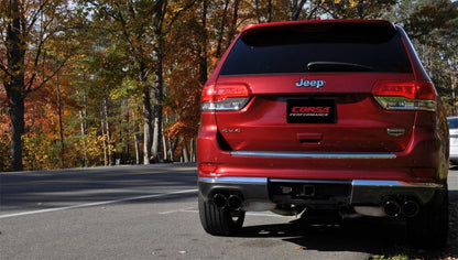Corsa 14-21 Jeep Grand Cherokee 3.6L V6 Black Sport Cat-Back Exhaust 14984BLK