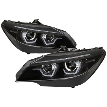 Spyder BMW Z4 09-13 Projector Headlights (Not Comp w Halogen) Black PRO-YD-BMWZ409HID-AFSSEQ-BK 5086884