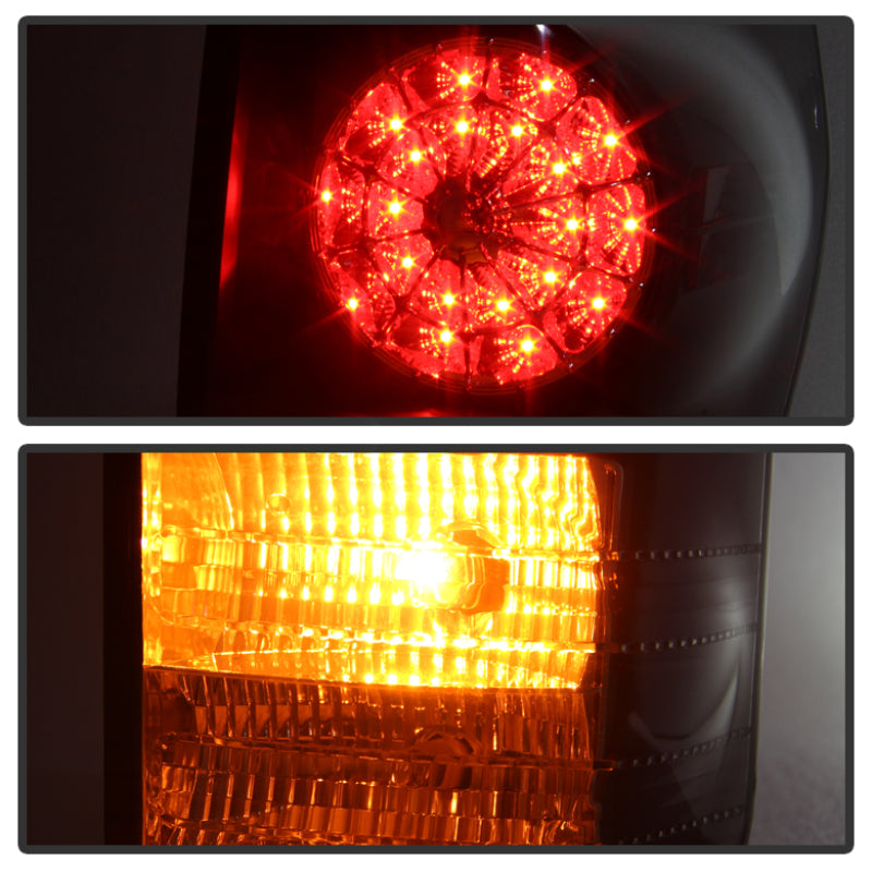 Spyder Toyota Tundra 07-13 LED Tail lights Black ALT-YD-TTU07-LED-BK 5029584