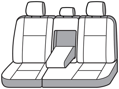 Covercraft 17-18 Ford F250+ Carhartt PrecisionFit Custom Second Row Seat Covers - Brown GTF637CABN
