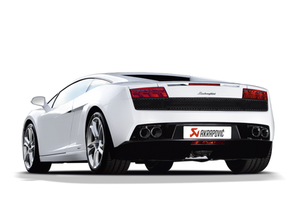 Akrapovic 09-14 Lamborghini Gallardo LP 550-2 Coupe Slip-On Line (Titanium) (Req. Tips) M-LA/T/4