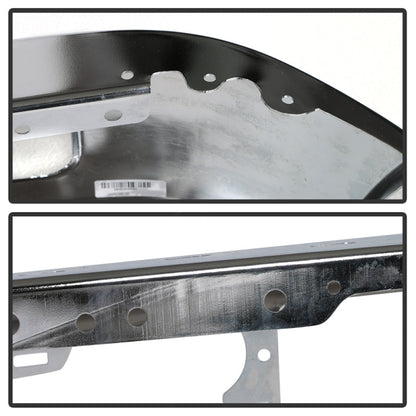 Spyder 18-20 Ford F150 XLT/Lariat w/ Fog Lights Hole Front Bumper - Chrome (FB-FF15018X-FOG-C) 9948435