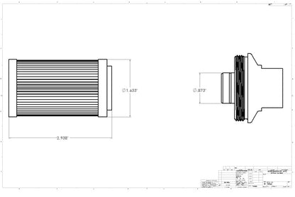 Aeromotive 40 Micron Element for ORB-10 Filters