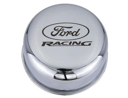 Ford Racing Chrome Breather Cap W/ Ford Racing Logo M-6766-FRNVCH