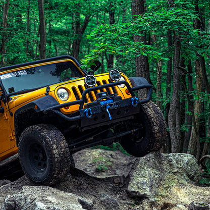 Borne Off-Road 10K Winch - Blue Synthetic Rope BNWN-10-SBL