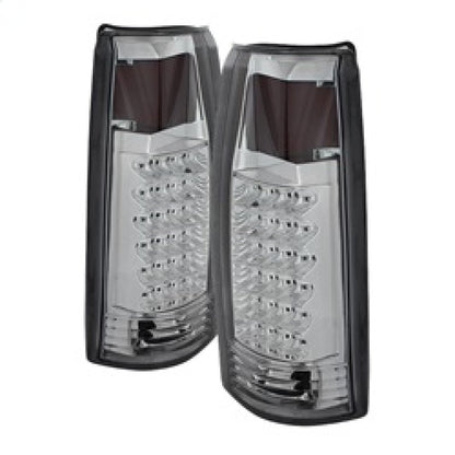 SPYDER Xtune Yukon Denali 99-00 LED Tail Lights Chrome ALT-JH-CCK88-LED-C 9022432