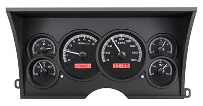 DIGITAL DASH BLACK WITH RED