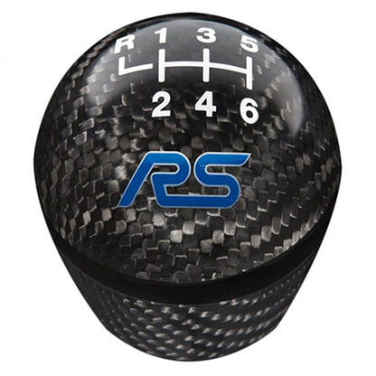 Ford Performance Parts Ford Racing Focus RS Black Carbon Fiber Shift Knob 6 Speed
