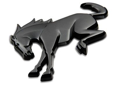 Ford Racing Bronco Rear Emblem - Matte Black M-1447-BRMB