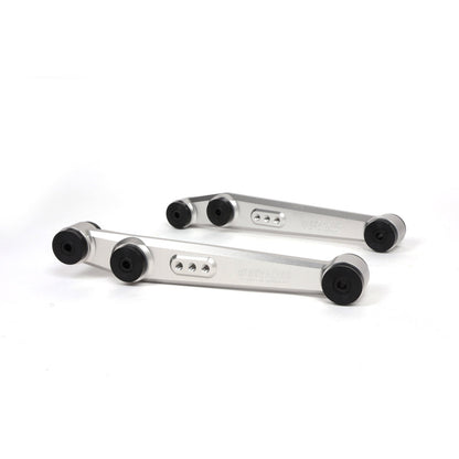 BLOX Racing 90-01 Integra, 89-95 Civic, CRX, Del Sol V2 Billet Rear LCA Poly Bushings - Raw BXSS-21203-RAW-V2