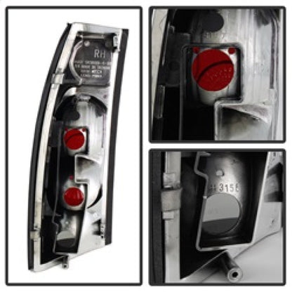 Spyder Chevy C/K Series 1500 88-98/GMC Sierra 88-98 G2 Euro Tail Lights Blk Smke ALT-YD-CCK88G2-BSM 5077974