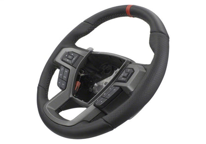 Ford Performance Parts 2015-2017 F-150 Raptor Performance Steering Wheel Kit - Red Sightline