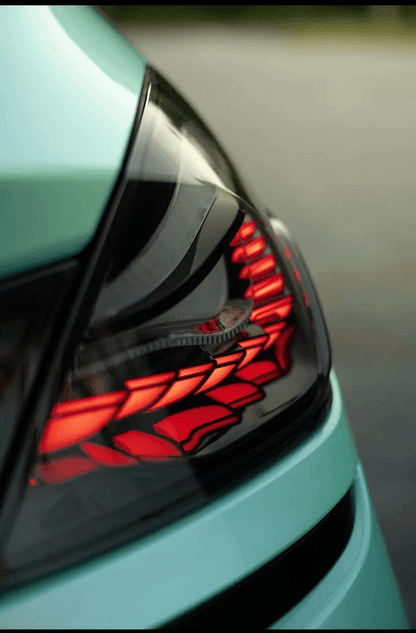 BMW 6 Series F12 F13 F06 Smoke and Red GTS OLED Style Taillights (2011-2018)