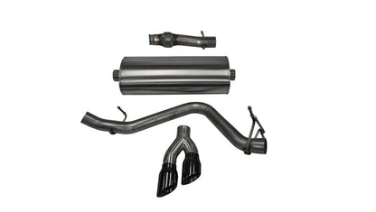 Corsa Performance 14 GMC Sierra/Chevy Silv 1500 Reg. Cab/Std. Bed 5.3L V8 Black Sport