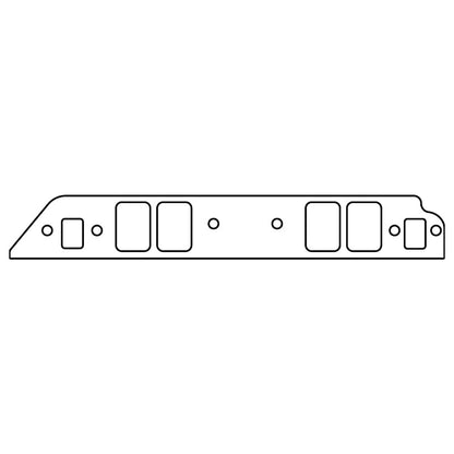 Cometic Gasket Cometic Chevy Gen-4 BB V8 Intake Mani Gskt .060in Fiber-1.750in X 2.500in Rectangular Port-20 Pack CP5649