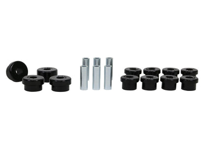 Whiteline Plus 88-00 Honda Civic / 88-9/95 CRX Rear Control Arm - Lower Inner & Outer Bushing Kit W62005