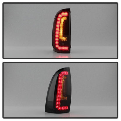Spyder 05-15 Toyota Tacoma LED Tail Lights (Not Compatible w/OEM LEDS) - Smoke ALT-YD-TT05V2-LB-BSM 5085474