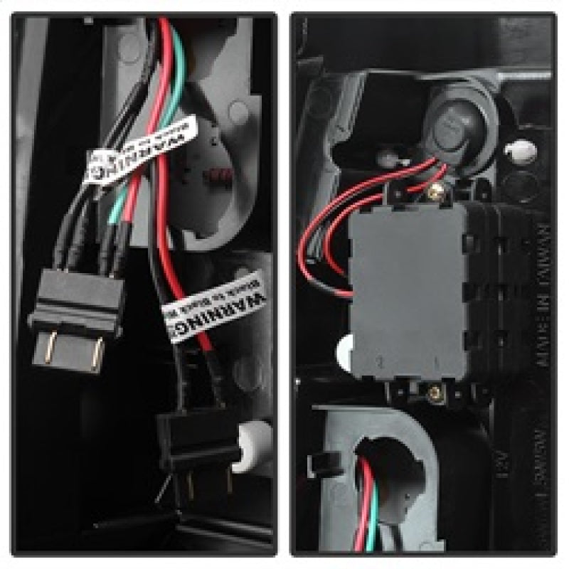 Spyder Chevy Silverado 1500/2500 99-02 Version 2 LED Tail Lights - Red Clear ALT-YD-CS99V2-LED-RC 5081872