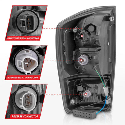 Anzo  2016-2018 Toyota Tacoma LED Taillights Smoke