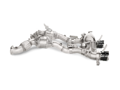 Akrapovic 16-17 Ferrari 488 GTB/488 Spyder Link Pipe Set w/ Cat (SS) L-FE/SS/1