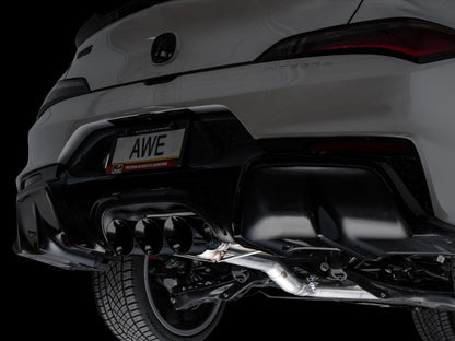 AWE Tuning 2024 Acura Integra Type S DE5 FWD Track Edition Exhaust w/ Triple Diamond Black Tips 3020-53335