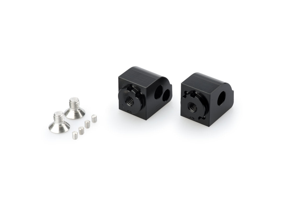 PUIG ADAPTOR ADJUSTABLE PASSENGER FOOTPEG FOR MOTORCYCLE APRILIA SHIVER 900 2020