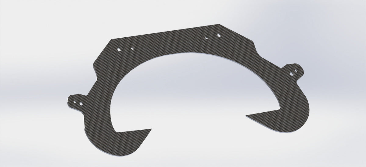 Honda DEL SOL CARBON FIBER S2000 Cluster Swap Bezel S2K AP1 AP2 for DEL SOL