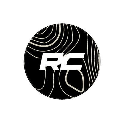 RC 3.5" Black Series Topo Round Cover Overlays - Universal