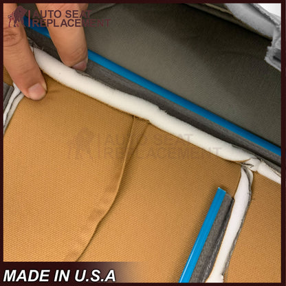 2014-2019 GMC Sierra W/T Base Work Truck Replacement Cloth Seat Cover: Gray